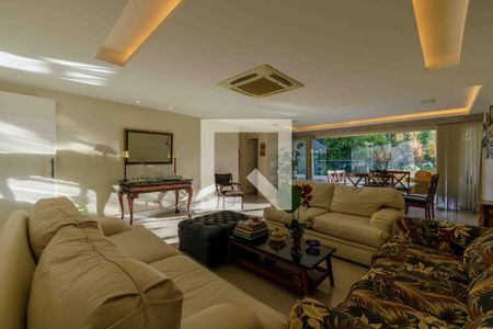 Sala de apartamento à venda com 3 quartos, 371m² em Barra da Tijuca, Rio de Janeiro