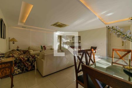 Sala de apartamento à venda com 3 quartos, 371m² em Barra da Tijuca, Rio de Janeiro