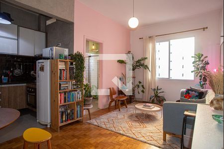 Sala de apartamento à venda com 1 quarto, 52m² em Centro Histórico de São Paulo, São Paulo
