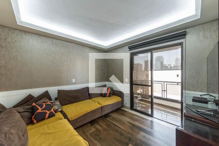 Sala de TV de apartamento à venda com 4 quartos, 911m² em Brooklin, São Paulo