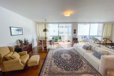 Sala de apartamento à venda com 3 quartos, 188m² em Jardim Paulista, São Paulo
