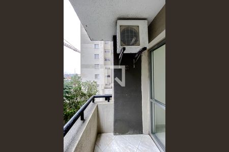 Varanda da Sala de apartamento para alugar com 2 quartos, 63m² em Vila Regente Feijó, São Paulo
