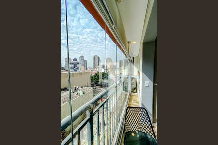 Varanda da Sala de kitnet/studio à venda com 1 quarto, 33m² em Vila Mariana, São Paulo