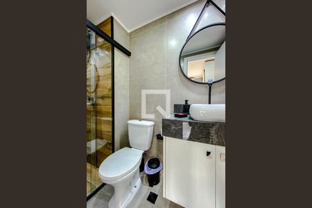 Studio à venda com 33m², 1 quarto e sem vagaBanheiro da Suíte