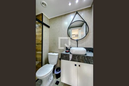 Studio à venda com 33m², 1 quarto e sem vagaBanheiro da Suíte