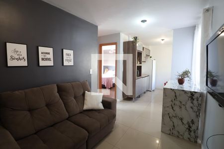 Sala de apartamento à venda com 2 quartos, 42m² em Estância Velha, Canoas