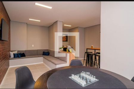 Apartamento para alugar com 24m², 1 quarto e sem vaga Apartamento para alugar com 24m², 1 quarto e sem vagaSalão de jogos
