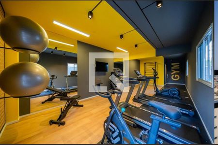 Apartamento para alugar com 24m², 1 quarto e sem vaga Apartamento para alugar com 24m², 1 quarto e sem vagaAcademia