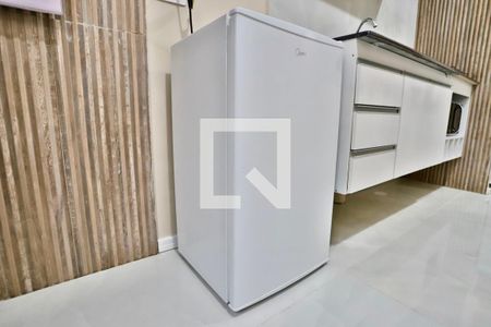 Cozinha de apartamento para alugar com 1 quarto, 24m² em Belenzinho, São Paulo