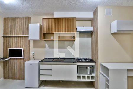 Sala/Cozinha de apartamento para alugar com 1 quarto, 24m² em Belenzinho, São Paulo