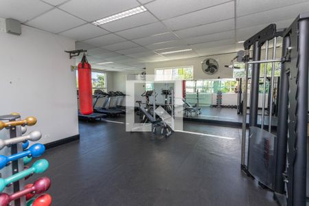 Área comum - Academia de casa de condomínio para alugar com 3 quartos, 134m² em Parque Santo Antonio, São Bernardo do Campo