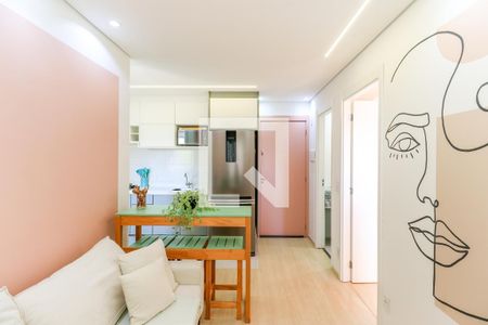Sala de apartamento à venda com 2 quartos, 34m² em Santo Amaro, São Paulo