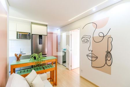 Sala de apartamento à venda com 2 quartos, 34m² em Santo Amaro, São Paulo