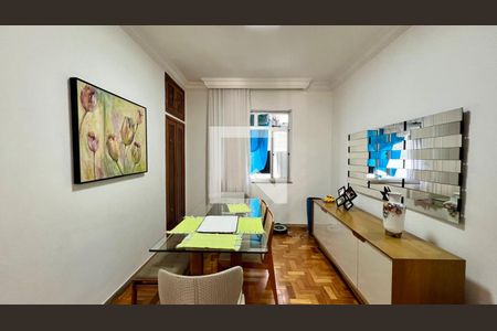 sala  de apartamento à venda com 4 quartos, 120m² em Lourdes, Belo Horizonte