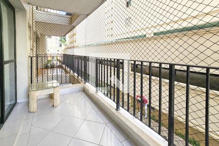 Varanda Sala de apartamento para alugar com 3 quartos, 118m² em Centro, Guarujá