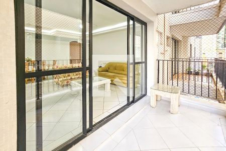 Varanda Sala de apartamento para alugar com 3 quartos, 118m² em Centro, Guarujá