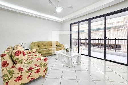 Sala de apartamento para alugar com 3 quartos, 118m² em Centro, Guarujá
