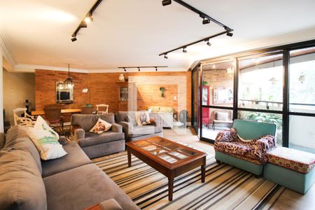 Sala de apartamento à venda com 4 quartos, 149m² em Indianópolis, São Paulo