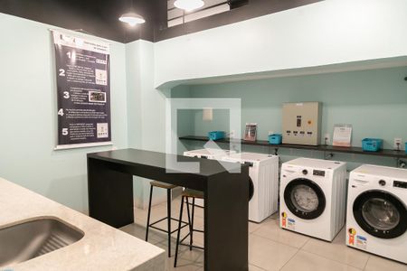 Studio à venda com 27m², 1 quarto e sem vagaLavanderia