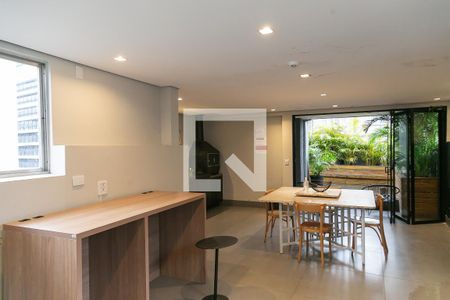 Studio à venda com 27m², 1 quarto e sem vagaÁrea comum - Salão de festas