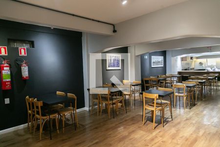 Studio à venda com 27m², 1 quarto e sem vagaÁrea gourmet