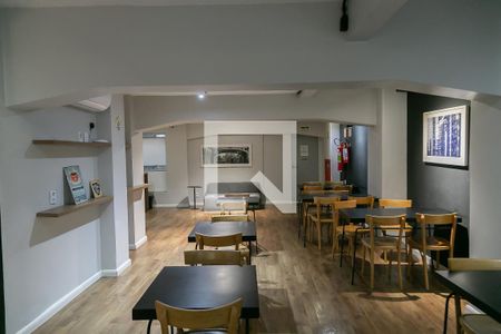 Studio à venda com 27m², 1 quarto e sem vagaÁrea gourmet