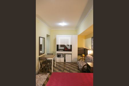 Studio à venda com 27m², 1 quarto e sem vagaSala