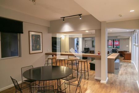 Studio à venda com 27m², 1 quarto e sem vagaHall social