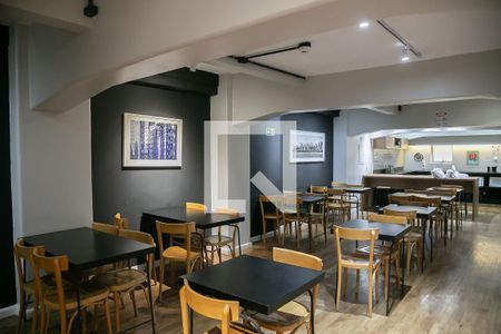 Studio à venda com 27m², 1 quarto e sem vagaÁrea gourmet