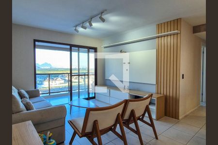Sala de apartamento à venda com 4 quartos, 120m² em Recreio dos Bandeirantes, Rio de Janeiro