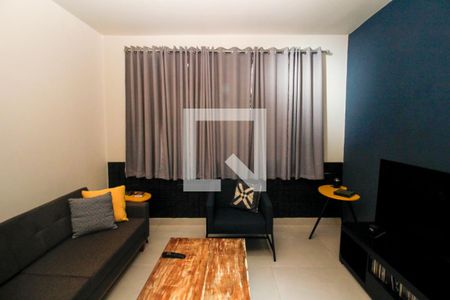Sala de apartamento para alugar com 3 quartos, 110m² em Santa Lúcia, Belo Horizonte