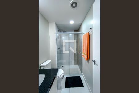 Banheiro de kitnet/studio à venda com 1 quarto, 26m² em Belenzinho, São Paulo