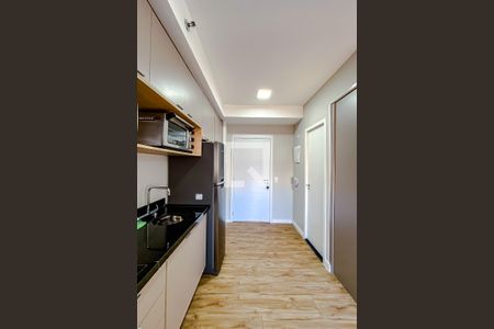 Cozinha de kitnet/studio à venda com 1 quarto, 26m² em Belenzinho, São Paulo