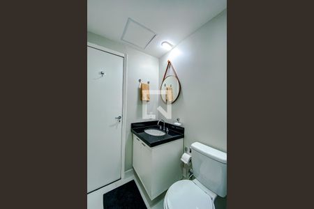 Banheiro de kitnet/studio à venda com 1 quarto, 26m² em Belenzinho, São Paulo