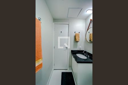 Banheiro de kitnet/studio à venda com 1 quarto, 26m² em Belenzinho, São Paulo