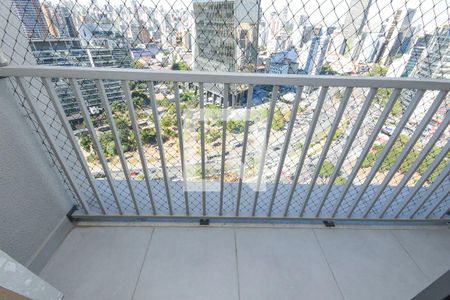 Varanda de apartamento à venda com 1 quarto, 28m² em Pinheiros, São Paulo