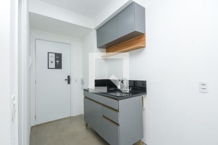 Cozinha de apartamento à venda com 1 quarto, 28m² em Pinheiros, São Paulo