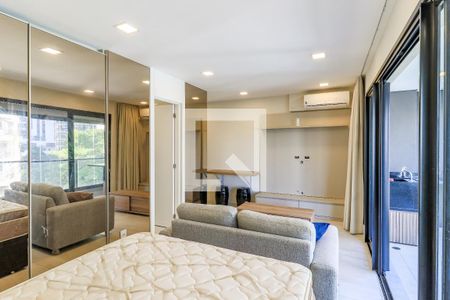 Sala/Quarto de apartamento para alugar com 1 quarto, 36m² em Campo Belo, São Paulo