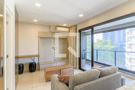 Sala/Quarto de apartamento para alugar com 1 quarto, 36m² em Campo Belo, São Paulo