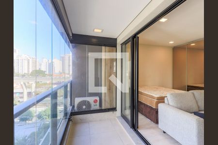 Apartamento para alugar com 36m², 1 quarto e 1 vagaVaranda/Área de Serviço