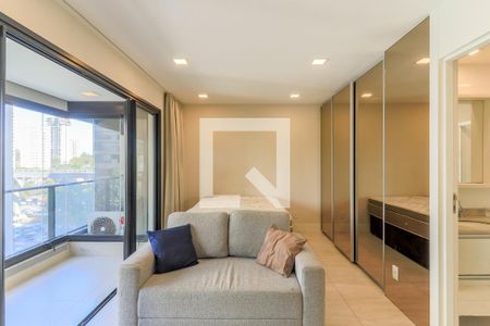 Sala/Quarto de apartamento para alugar com 1 quarto, 36m² em Campo Belo, São Paulo