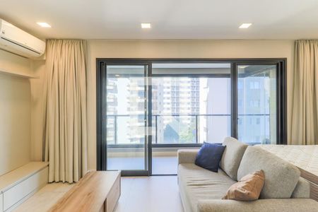 Sala/Quarto de apartamento para alugar com 1 quarto, 36m² em Campo Belo, São Paulo