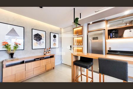 Sala de apartamento à venda com 2 quartos, 83m² em Taquaral, Campinas