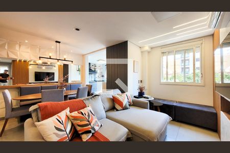 Sala de apartamento à venda com 2 quartos, 83m² em Taquaral, Campinas