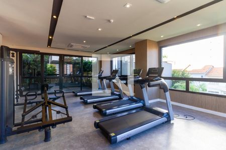 Studio para alugar com 21m², 1 quarto e sem vaga Studio para alugar com 21m², 1 quarto e sem vagaÁrea comum - Academia