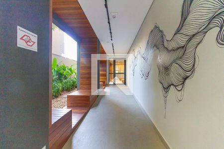 Studio para alugar com 21m², 1 quarto e sem vaga Studio para alugar com 21m², 1 quarto e sem vagaHall de entrada