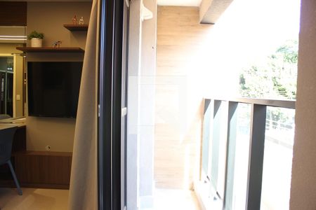 Studio para alugar com 31m², 1 quarto e sem vagaVaranda