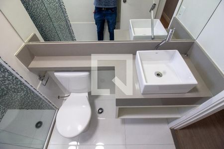 Apartamento para alugar com 59m², 2 quartos e 2 vagas Apartamento para alugar com 59m², 2 quartos e 2 vagasDetalhe do Banheiro