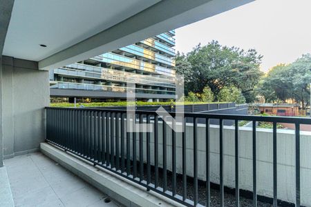 Varanda Sala de apartamento à venda com 1 quarto, 49m² em Santa Efigênia, São Paulo