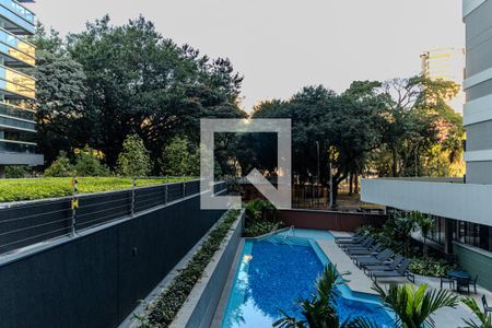 Varanda Sala de apartamento à venda com 1 quarto, 49m² em Santa Efigênia, São Paulo